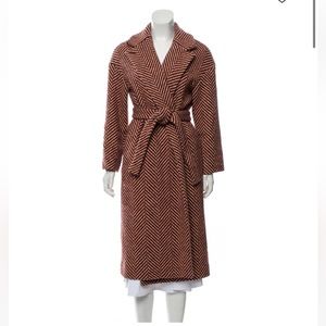 No. 6 store wool coat hand sewn in USA size 0